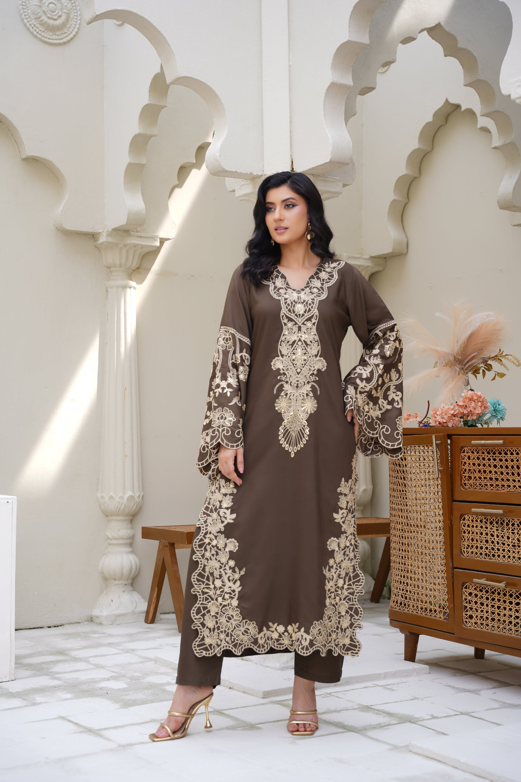 Noor B – Embroidered 2Pc Suit | Affordable Embroidered Suits Online