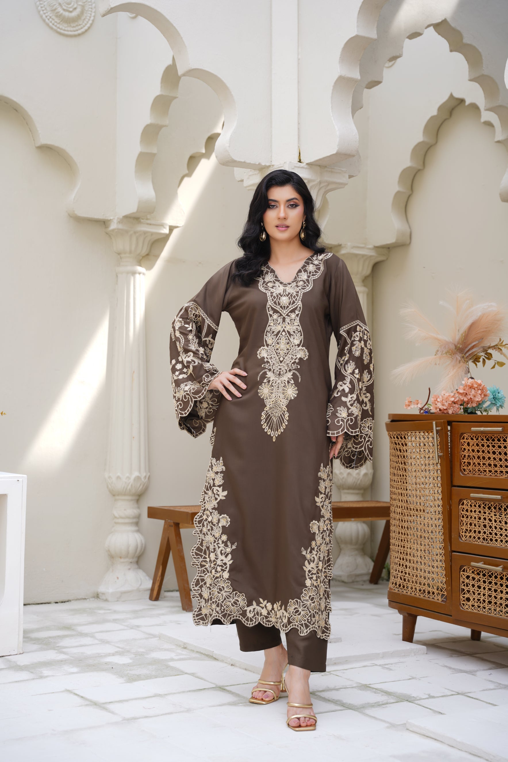 Noor B – Embroidered 2Pc Suit | Affordable Embroidered Suits Online