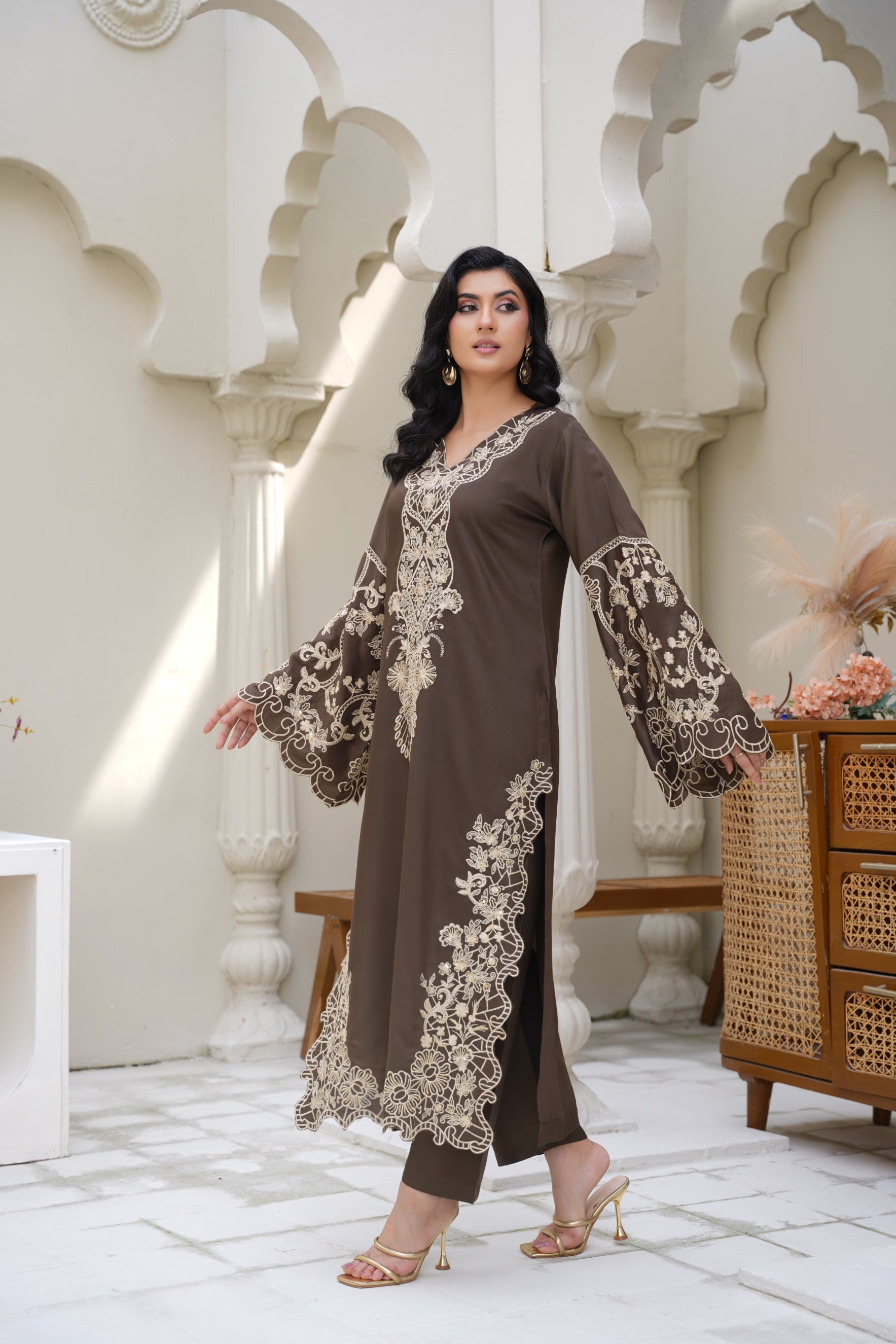 Noor B – Embroidered 2Pc Suit | Affordable Embroidered Suits Online