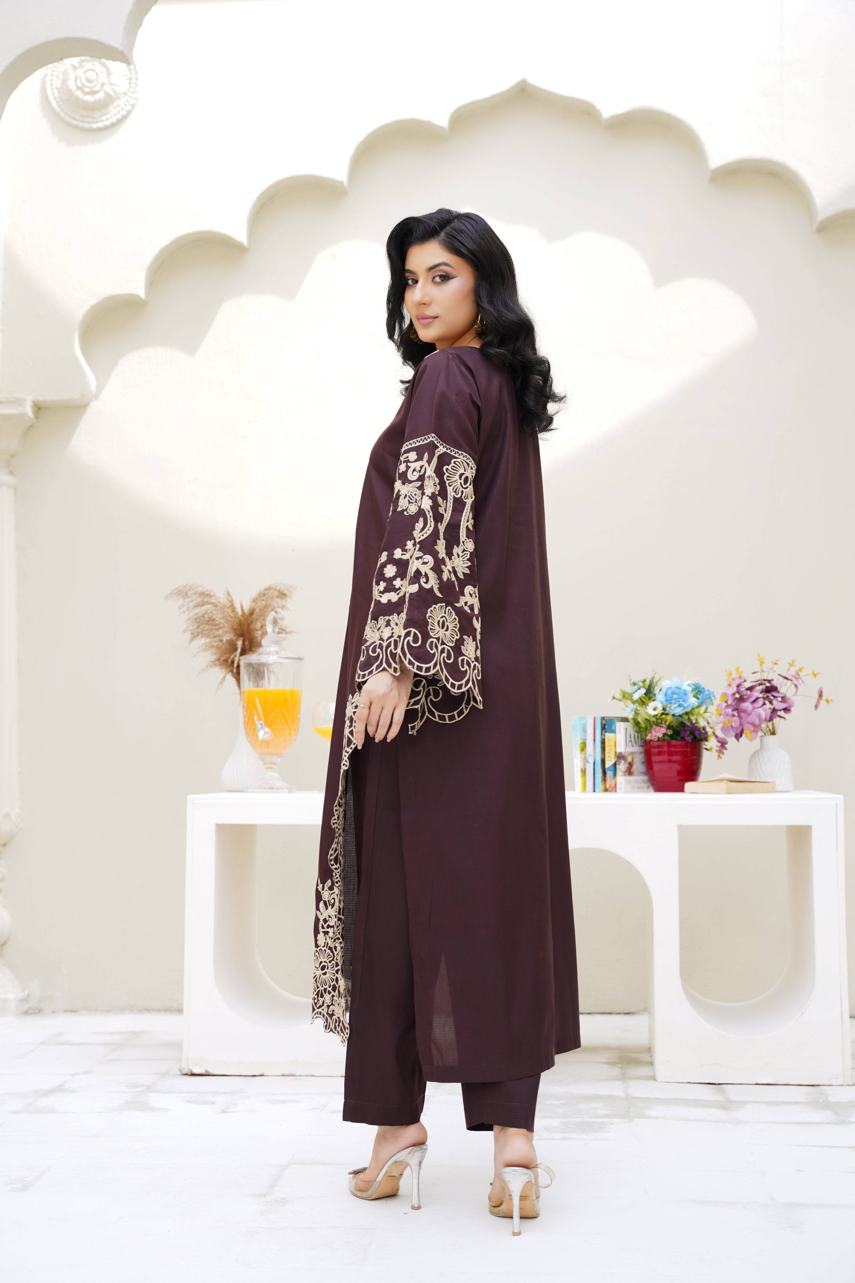 Noor A – Embroidered 2Pc Suit formal pret