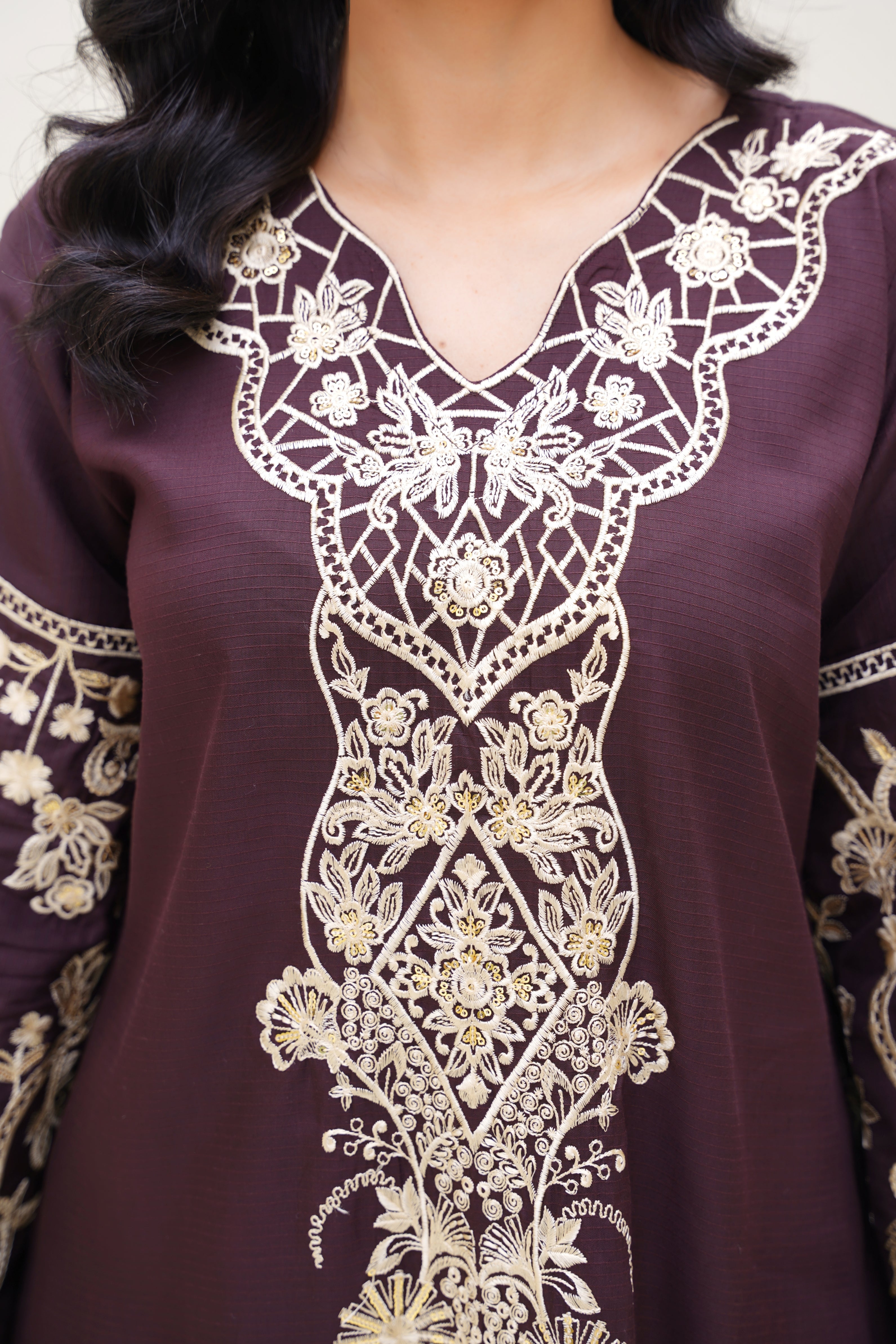 Noor A – Embroidered 2Pc Suit formal pret