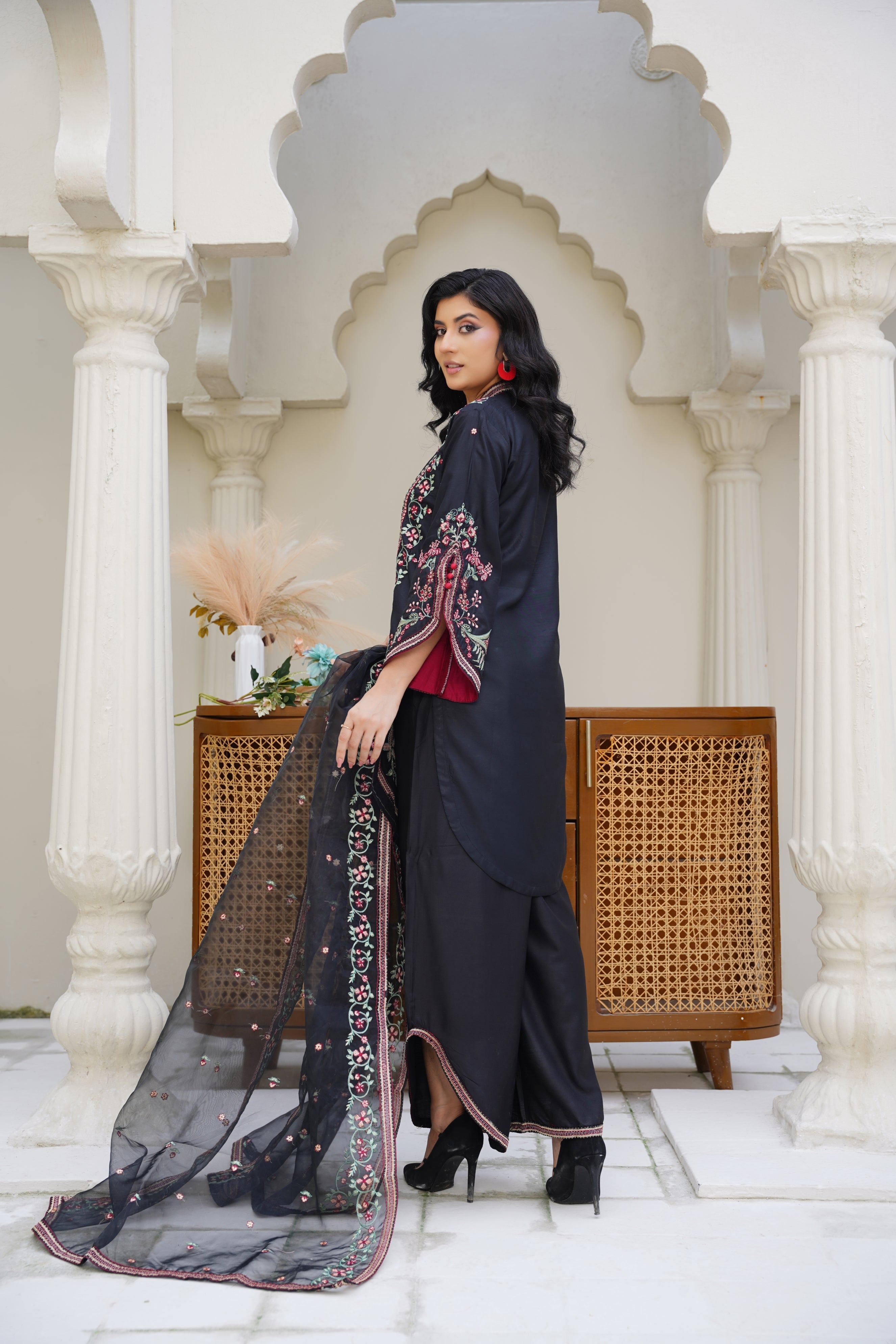 Haseen - Embroidered 3Pc Suit | Ready to wear 3pc