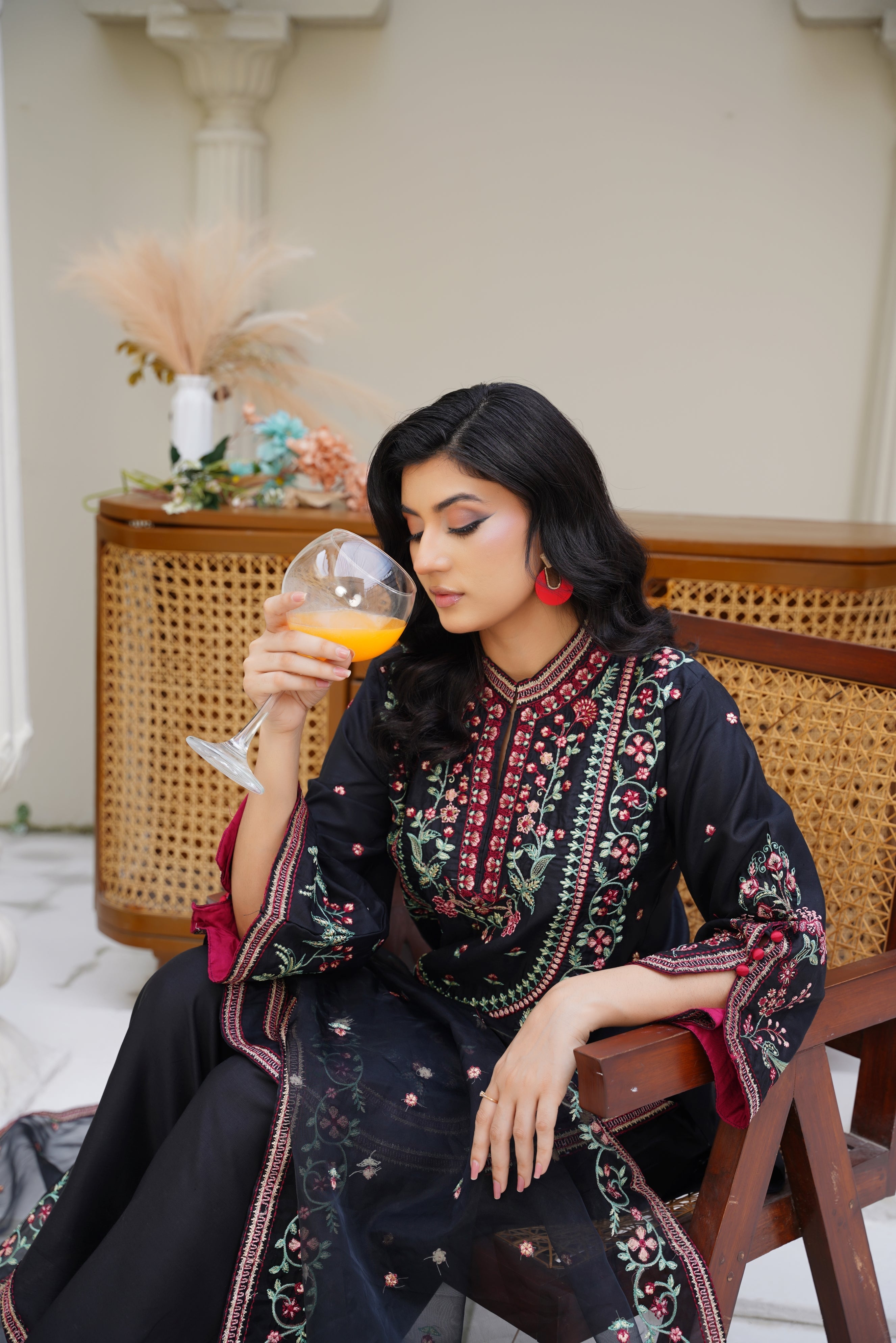 Haseen - Embroidered 3Pc Suit | Ready to wear 3pc