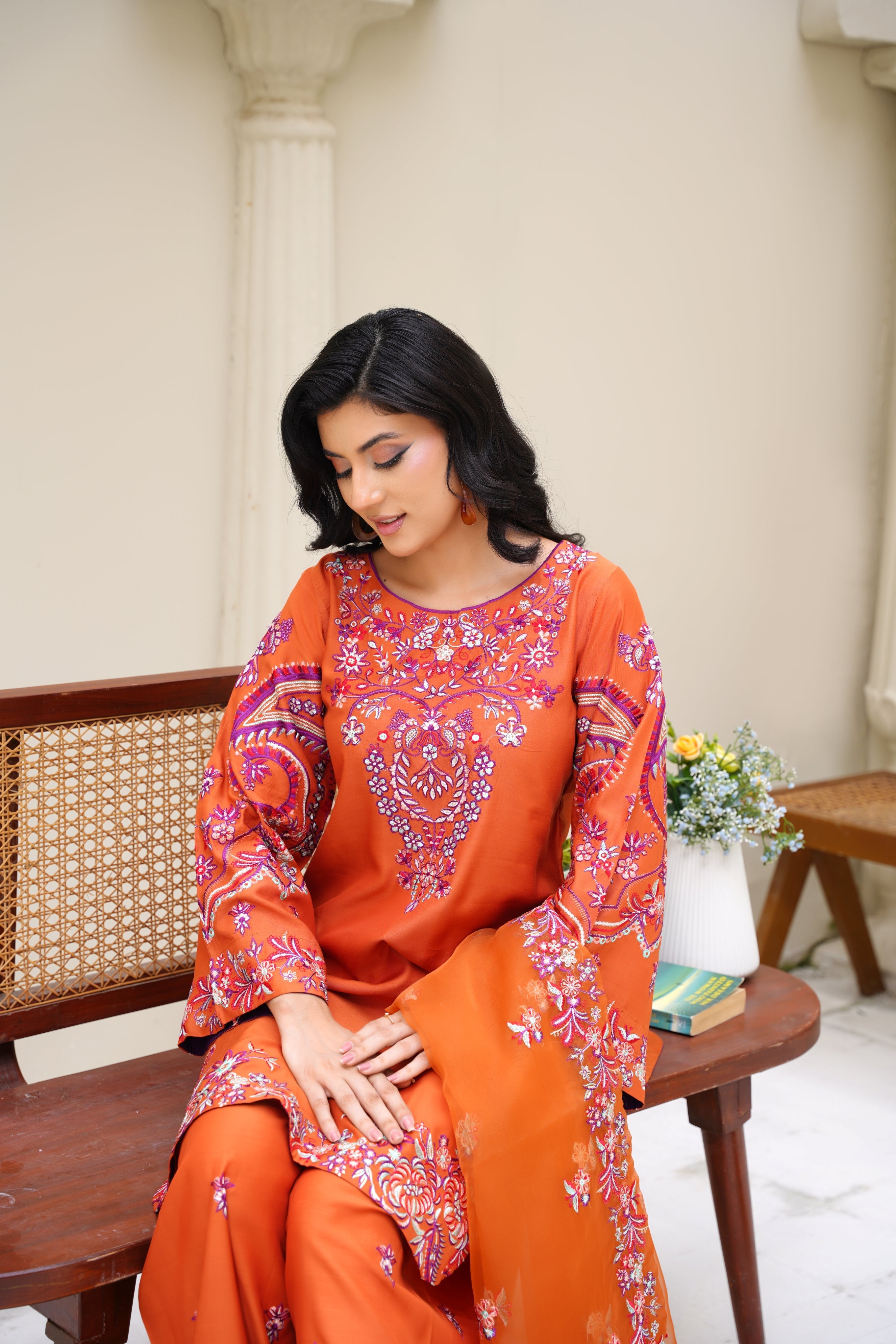 Zaria — 3Pc Embroidered Suit | best 3pc embroidered suit 2025