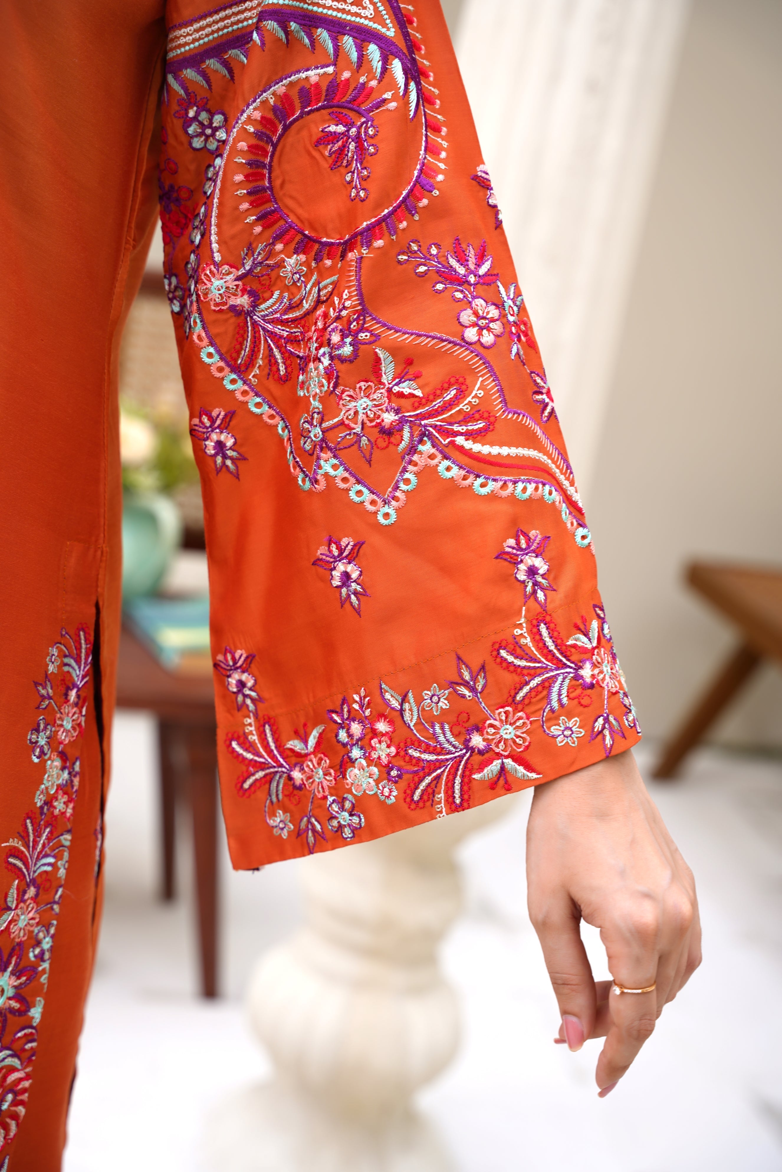 Zaria — 3Pc Embroidered Suit | best 3pc embroidered suit 2025